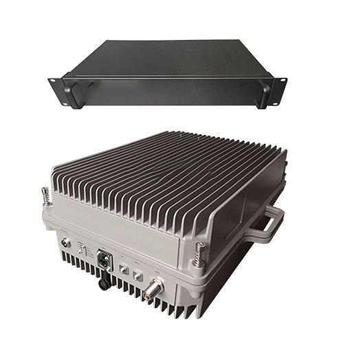  谢岗镇350M PDT消防集群警用数字光纤直放站近远端机