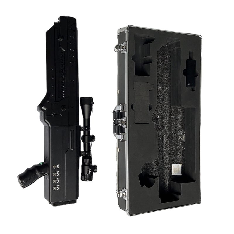  谢岗镇手持便携式枪型低空防御反制四通道A型